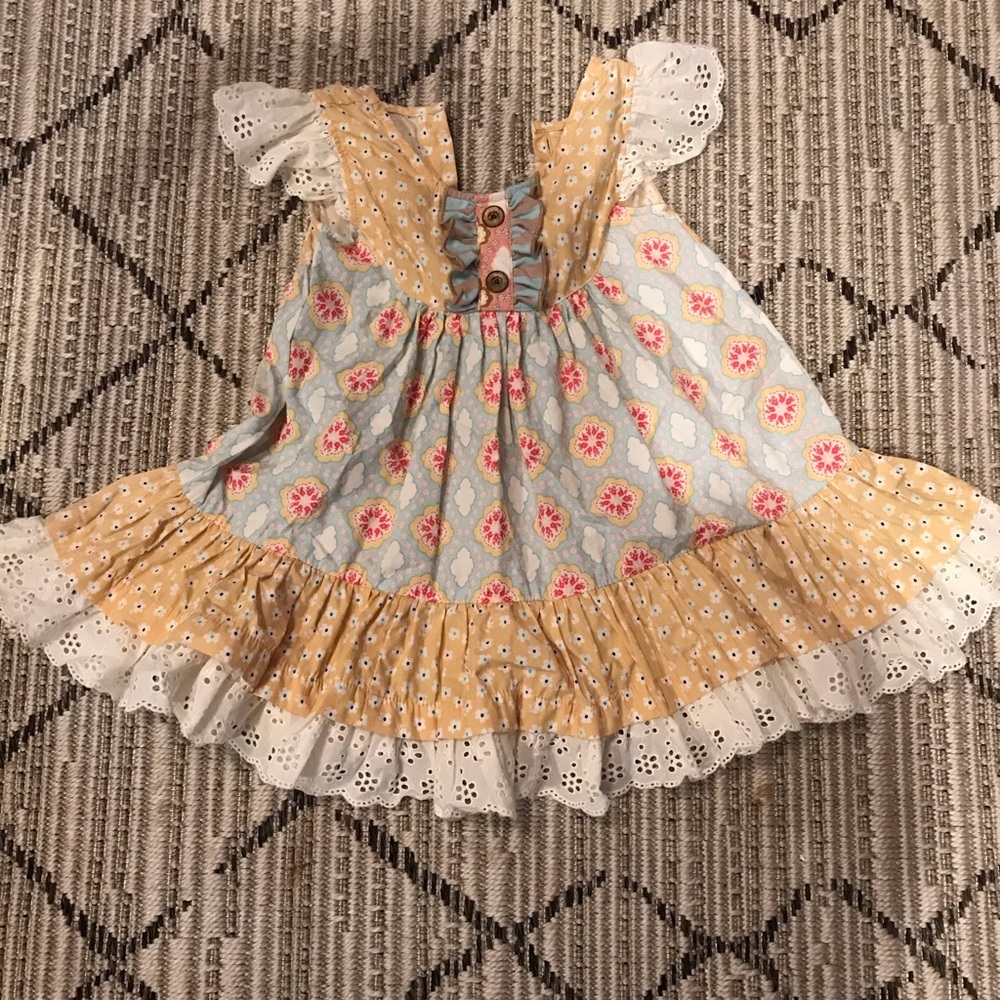 Mustard pie size 2 dress